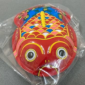 Amazon.co.jp: 昭和レトロ ブリキ 金魚 大サイズ とバケツ 当時物 : ホビー